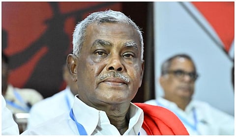 மார்க்சிஸ்ட் கம்யூனிஸ்ட் கட்சியின் மாநில செயலாளர் பெ. சண்முகம் | கோப்புப் படம்