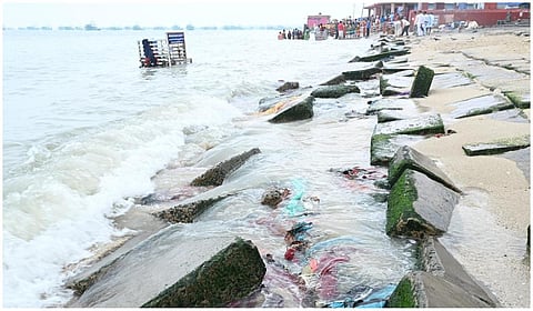 அக்னி தீர்த்தக் கடற்கரை| கோப்புப் படம்