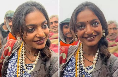 எல்லை மீறிய செல்ஃபி கூட்டம்: சொந்த ஊருக்கு திருப்பி அனுப்பப்பட்ட ‘கும்பமேளா வைரல் பெண்’ மோனாலிசா