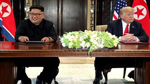 “வட கொரிய அதிபர் கிம் ஒரு புத்திசாலி; அவரை மீண்டும் சந்திக்கும் திட்டம் இருக்கிறது” - ட்ரம்ப்