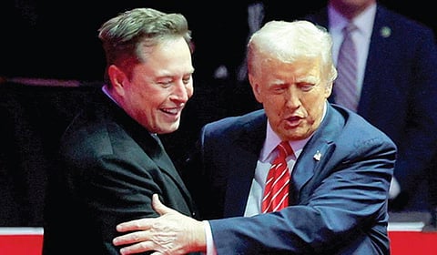 ‘ஸ்டார்கேட்’டால் வந்த வம்பு! - ட்ரம்ப் கருத்துக்கு மஸ்க் எதிர்வினை