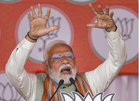 “நான் குடிப்பதும் யமுனை நீர்தான்!” - பிரச்சாரத்தில் கேஜ்ரிவாலுக்கு பிரதமர் மோடி பதிலடி