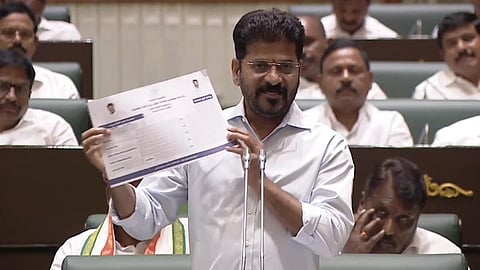 1.12 கோடி குடும்பத்தினரிடம் சாதிவாரி கணக்கெடுப்பு நடத்தினோம்: தெலங்கானா பேரவையில் முதல்வர் தகவல்