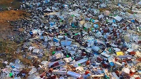 நெல்லையில் மீண்டும் மருத்துவக் கழிவுகள் கொட்டப்பட்டதால் அதிர்ச்சி!