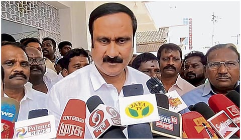 கோப்புப் படம் | அன்புமணி ராமதாஸ்