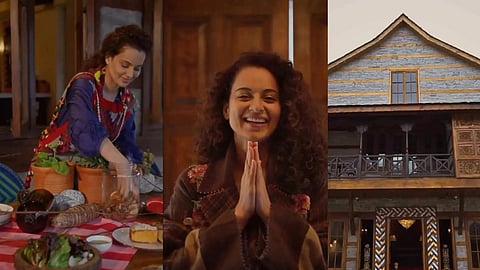 இமாச்சலில் சைவ உணவகத்தை தொடங்கும் கங்கனாவுக்கு காங்கிரஸ் கட்சி வாழ்த்து