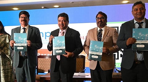 ‘உலக நாடுகளிடையே அரசியல் பலத்தை அதிகப்படுத்த மின்னணு பொருள் ஏற்றுமதி நாடாக இந்தியா மாற வேண்டும்’