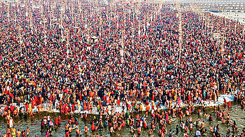 மகா கும்பமேளாவில் புனித நீராடிய 50 லட்சம் நேபாள பக்தர்கள்