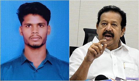 இடது: கைதான ராமகிருஷ்ணன் | வலது: அமைச்சர் பொன்முடி