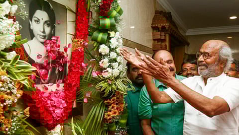 ஜெயலலிதாவுடன் நடிக்கும் திட்டம் இருந்தது: போயஸ் இல்லத்தில் நினைவுகளை பகிர்ந்த நடிகர் ரஜினிகாந்த்