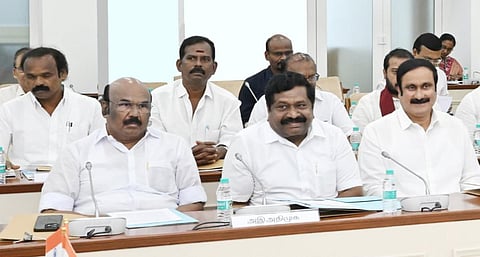 தொகுதி மறுவரையறை: முதல்வரின் முயற்சிக்கு தொடர்ந்து ஆதரவு - அனைத்து கட்சி கூட்டத்தில் அரசியல் கட்சியினர் உறுதி