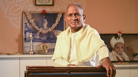 “சிம்பொனி இசை நிகழ்ச்சி இந்த நாட்டின் பெருமை” - லண்டன் புறப்படும் முன் இளையராஜா பேட்டி