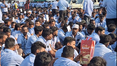 முடிவுக்கு வந்த சாம்சங் ஊழியர்கள் போராட்டம்!