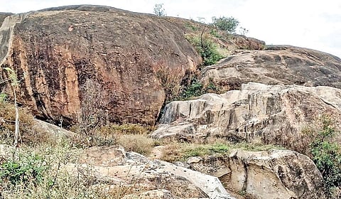 திருக்குணகிரிமலையின் ஒருபகுதி