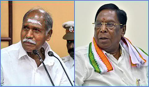 மதுபான ஆலை ஊழலால் புதுச்சேரியிலும் பிரளயம்! - ‘கமுக்க’ ரங்கசாமி... ‘கலகக் குரல்’ நாராயணசாமி!