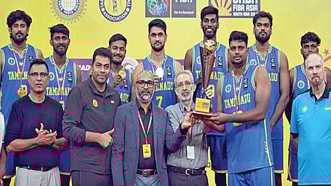 மேற்கு ஆசிய சூப்பர் லீக்குக்கு தமிழக கூடைப்பந்து அணி தகுதி