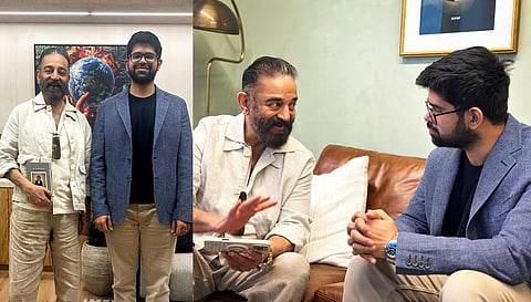 சினிமாவிலிருந்து சிலிக்கான் வரை… அமெரிக்காவில் ஏஐ தொழில்நுட்ப வல்லுநரை சந்தித்தார் கமல்ஹாசன்