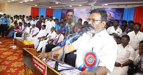 விசிக-வுக்கு ஆசை காட்டி திமுகவை உடைக்க சதி செய்தனர்: திருமாவளவன் குற்றச்சாட்டு