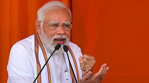 காங்கிரஸுக்கு உண்மையிலேயே அக்கறை இருந்தால் தேர்தலில் முஸ்லிம்களுக்கு 50% இடஒதுக்கீடு வழங்க வேண்டும்: பிரதமர் கருத்து