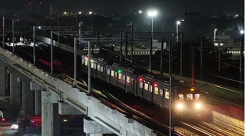 பூந்தமல்லி - போரூர் ஒருவழி பாதையில் ஏப்.30-க்குள் மெட்ரோ ரயில் சோதனை ஓட்டம்