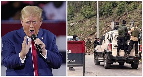 “பயங்கரவாதத்துக்கு எதிராக இந்தியாவுடன் அமெரிக்கா உறுதியாக நிற்கிறது” - டொனால்டு ட்ரம்ப்