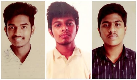 உயிரிழந்த மூன்று மாணவர்கள்