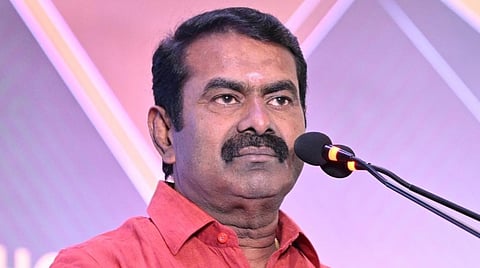 சமூக வலைதளத்தில் சீமானுக்கு கொலை மிரட்டல்: காவல் ஆணையரிடம் புகார்