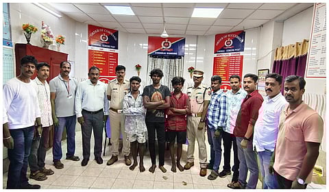 தாம்பரம் சானடோரியம் ரயில் நிலையத்தில் ஆர்பிஎஃப் காவலரை தாக்கிய 3 இளைஞர்கள் கைது