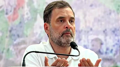 ராமர் பற்றிய ராகுல் கருத்துக்கு பாஜக கடும் கண்டனம்