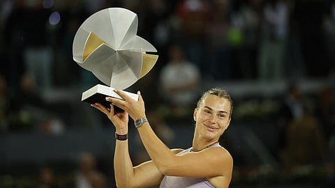 மாட்ரிட் டென்னிஸ்: சபலென்கா சாம்பியன்