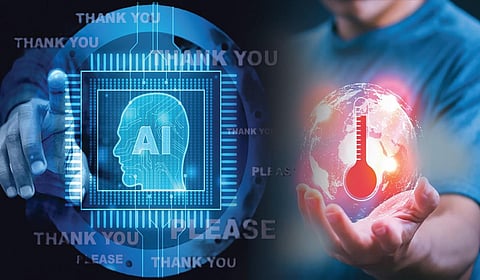 சாட்பாட்டிடம் நன்றி சொல்வதால் சூழலியல் பிரச்சினை வருமா?