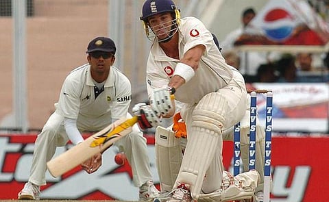 ராகுல் திராவிட் மற்றும் கெவின் பீட்டர்சன் | கோப்புப்படம்