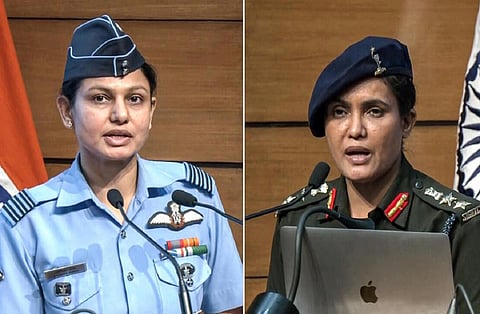 விங் கமாண்டர் வியோமிகா சிங், கர்னல் சோபியா குரேஷி