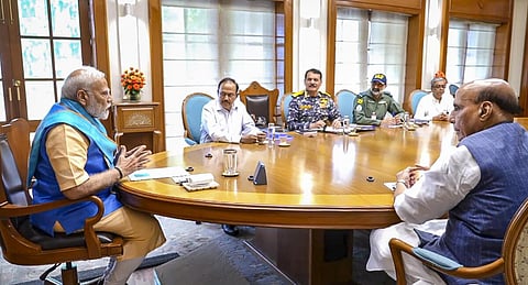 ஆபரேஷன் சிந்தூர்: பிரதமர் மோடி தலைமையில் உயர்மட்ட ஆலோசனை