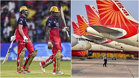 ஆர்சிபி அணியின் டிம் டேவிட் மற்றும் ரொமாரியோ ஷெப்பர்டு