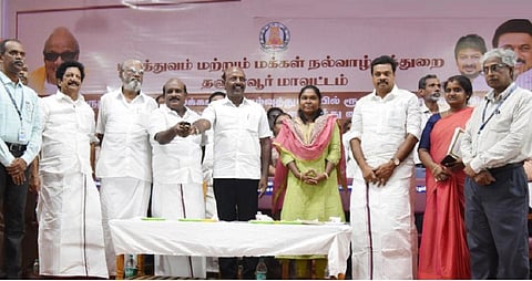 தஞ்சை மாவட்ட மருத்துவமனைகளுக்கு 16 புதிய கட்டிடங்கள் திறப்பு - அமைச்சர்கள் பங்கேற்பு