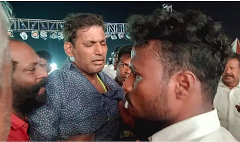 ‘கூவாகம் திருவிழா 2025’ மேடையில் திடீரென மயங்கி விழுந்த விஷால் - என்ன நடந்தது?