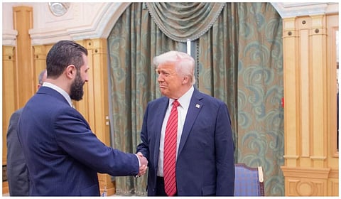 சிரியாவின் இடைக்கால அதிபரை புகழ்ந்த ட்ரம்ப்: பின்னணி என்ன?