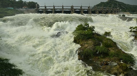 கர்நாடகாவில் கனமழை: காவிரியில் இருந்து தமிழகத்துக்கு நீர்வரத்து அதிகரிப்பு