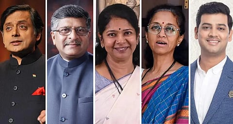 சசி தரூர், கனிமொழி உள்ளிட்ட 7 பேர் தலைமையில் எம்.பி.க்கள் குழுவினர் வெளிநாடு பயணம்: முழு விவரம்