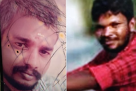 திருப்பூர் அருகே சாய ஆலை கழிவுநீர் தொட்டியை சுத்தம் செய்தபோது விஷவாயு தாக்கியதில் உயிரிழந்த 2 தொழிலாளர்கள்.