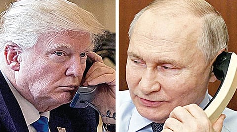 உக்ரைனுக்கு எதிரான போரை நிறுத்த தயார்: அமெரிக்க அதிபர் ட்ரம்புடன் பேசிய ரஷ்ய அதிபர் புதின் தகவல்