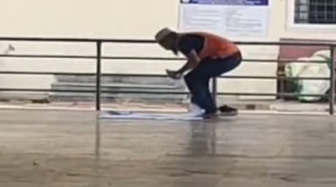 திருமலையில் தொழுகை செய்த நபர் தமிழகத்தை சேர்ந்தவரா? - போலீஸார் தீவிர விசாரணை