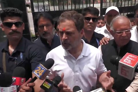 ஜம்மு காஷ்மீரில் ராகுல் காந்தி