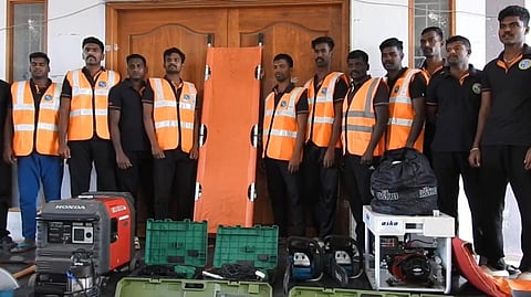 பருவமழை முன்னெச்சரிக்கை: கொடைக்கானலுக்கு வந்த பேரிடர் மீட்புக் குழு