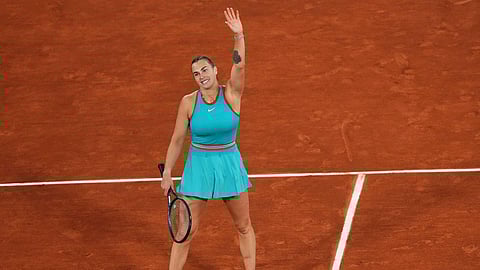 பிரெஞ்சு ஓபன் டென்னிஸ்: 2-வது சுற்றுக்கு அரினா சபலென்கா முன்னேற்றம்