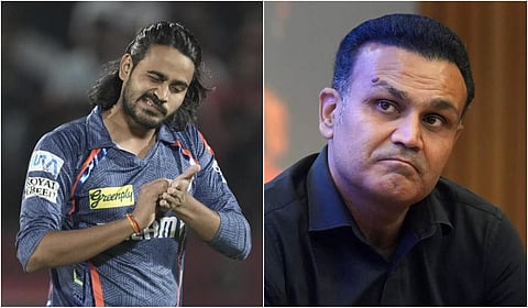 “தோனி, கோலிக்கு ஒரு சட்டம்... திக்வேஷ் சிங் ராத்திக்கு ஒரு சட்டமா?” - சேவாக் சாடல்