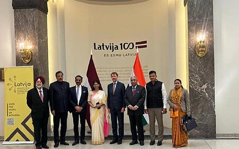 இந்தியர்களை யாராலும் பிரிக்க முடியாது: லாத்வியாவில் திமுக எம்.பி. கனிமொழி பேச்சு