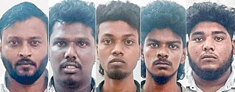 காதலை கைவிட வலியுறுத்தி சினிமா உதவி இயக்குநரை காரில் கடத்தி தாக்குதல்: 5 பேர் கைது