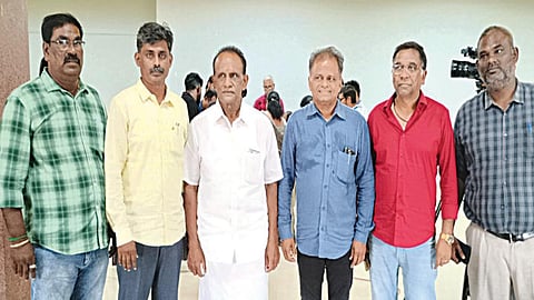 தமிழ்நாடு கால்பந்து சங்கத்துக்கு தேர்வாகியுள்ள புதிய நிர்வாகிகள்.